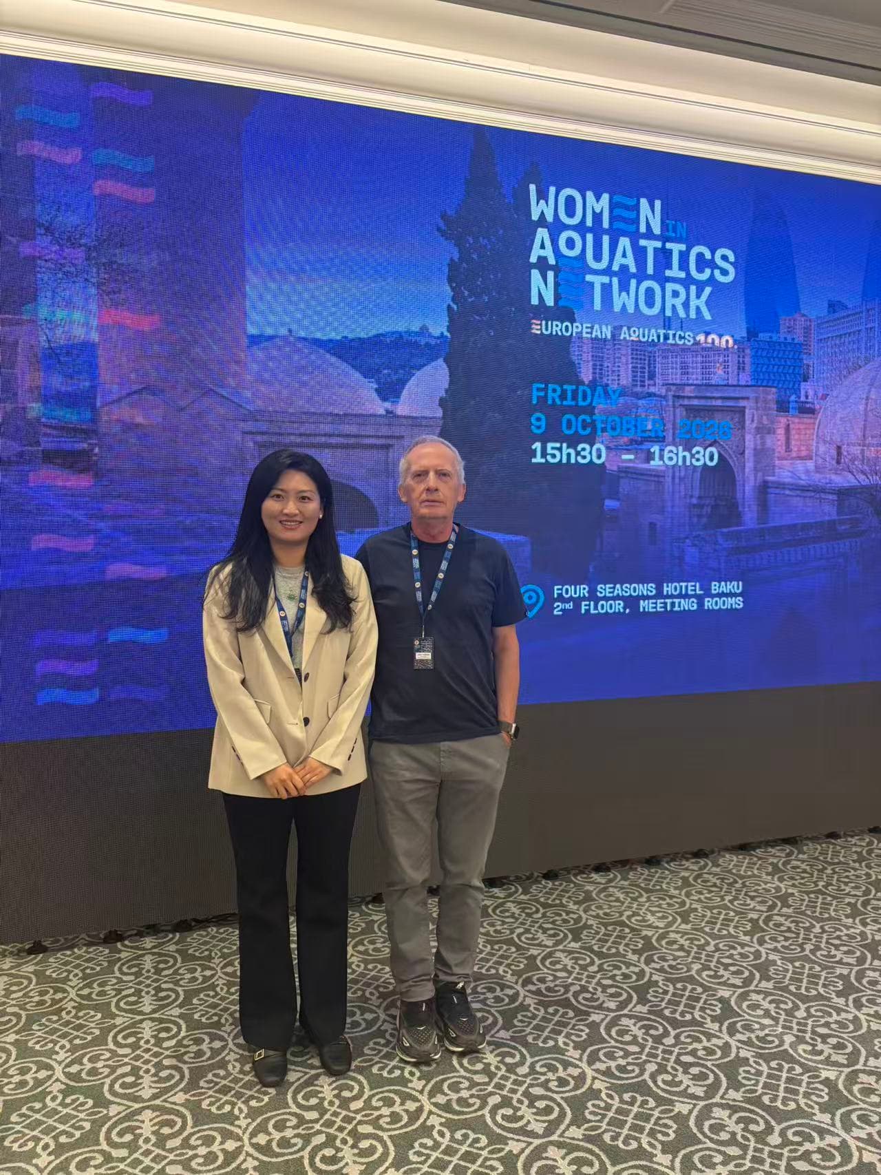 Lokang Sports Joins European Aquatics’ “Waves of Change” Conference in Baku to Advance Global Drowning Prevention