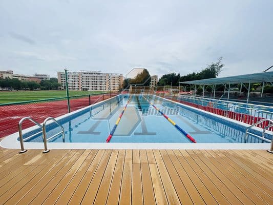 Prefab Learn To Swim Pool ZAM Steel Competition Above the Ground Swimming Pool