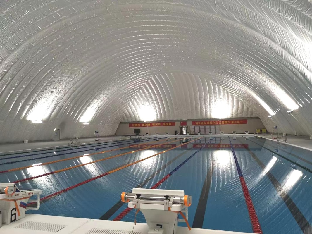Salle de sport intérieure piscine de loisirs avec installation rapide Dispositifs de sécurité