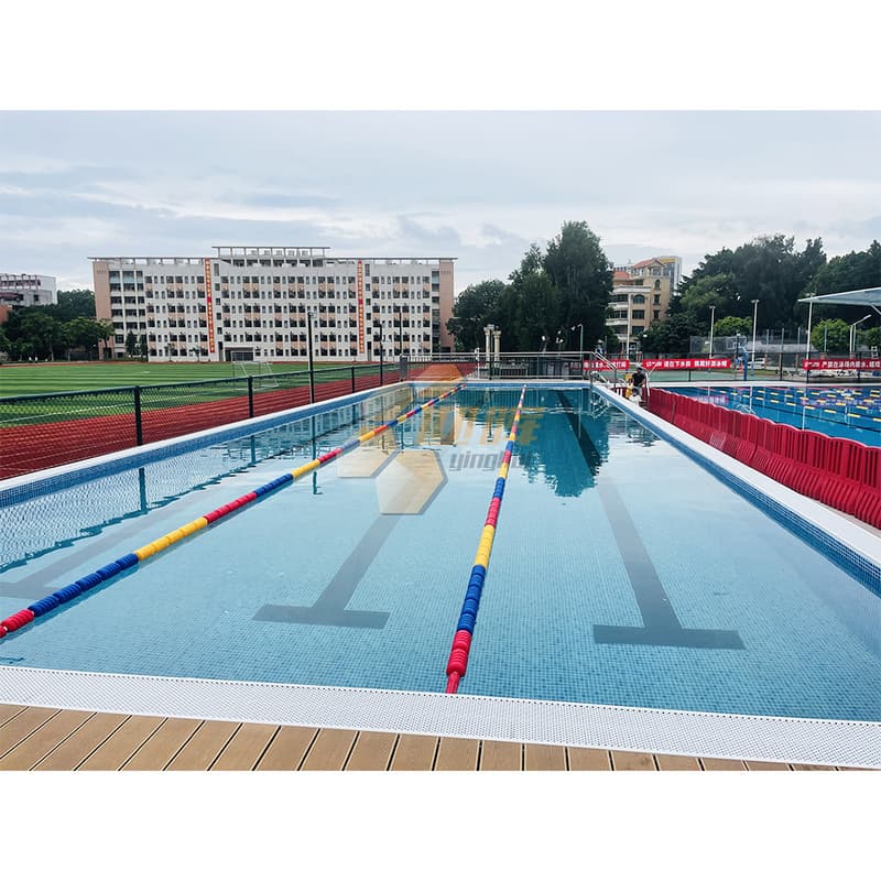 Sonderveranstaltung: Stahlkonstruktionsschwimmbecken, vorgefertigte Innenhallen, große rechteckige Schwimmbecken,