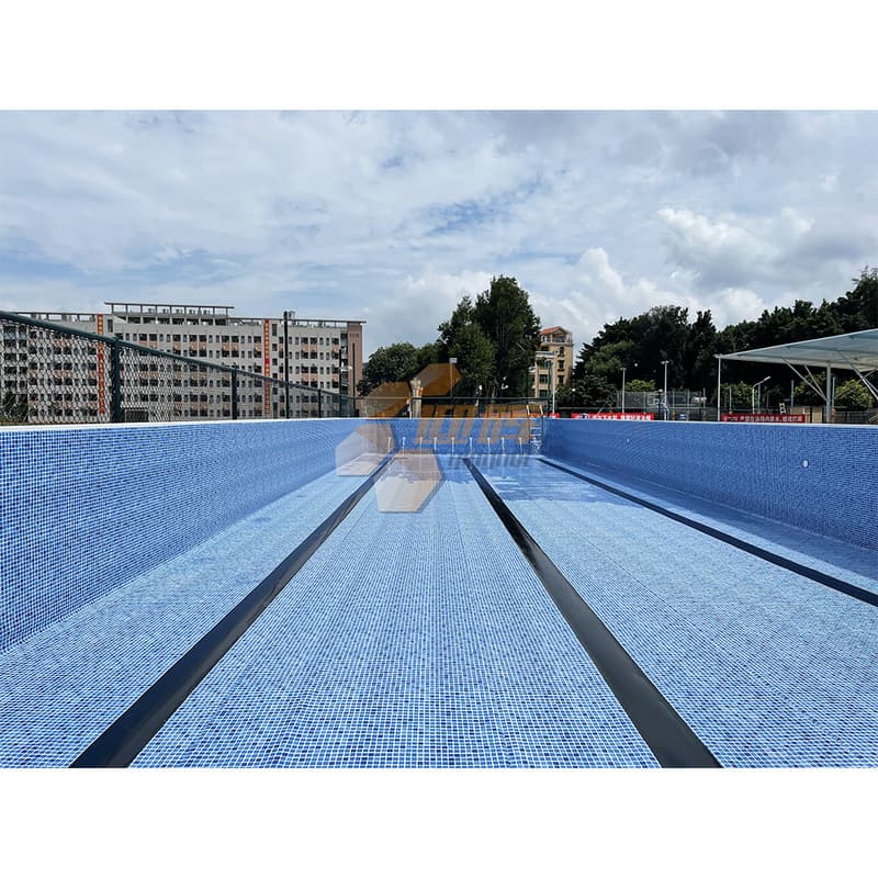 Zam Steel Structural Mobiles Schwimmbecken, Außen- und Innenhalle, großes oberirdisches Schwimmbecken
