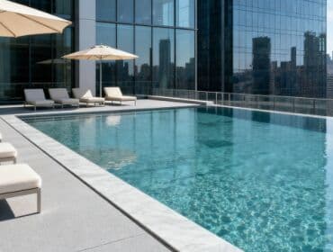 Rooftop Retreat Pool Kit - Elegant Above Ground Pool for Your Private Getaway