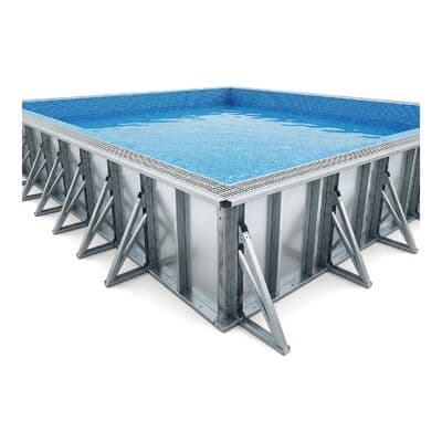 2000MM Pool Depth Indoor Swimming Pool Including Handrails and Protective Fencing Providing Safe Swimming Environment for All Ages